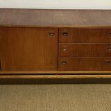 Schreiber Scandinavian teak veneer sideboard