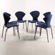 6 vintage Burov Dangles Defrance chairs £950