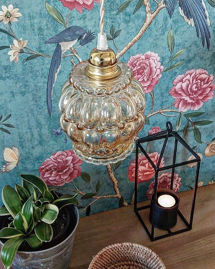 Vintage amber walkman