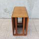 Folding table in beech from 1950