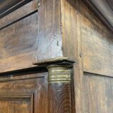 Empire wardrobe from the early 19th century in oak.