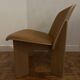 Chisel leather chaise lounge - Hay