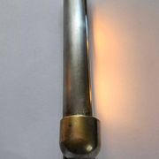 Rare Chrome Bauhaus Art Deco Wall Lamp Napako, 1940s