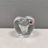 Small lovely glass vase from Polish Krosno glass, 1980s.