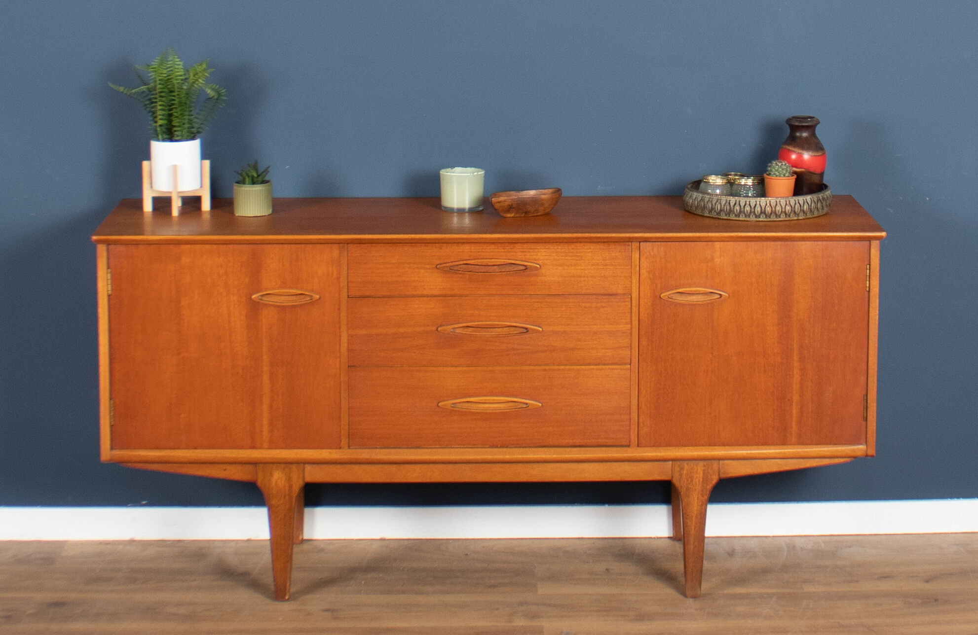 Retro Teak 1960s Medium Jentique Mid Century Sideboard