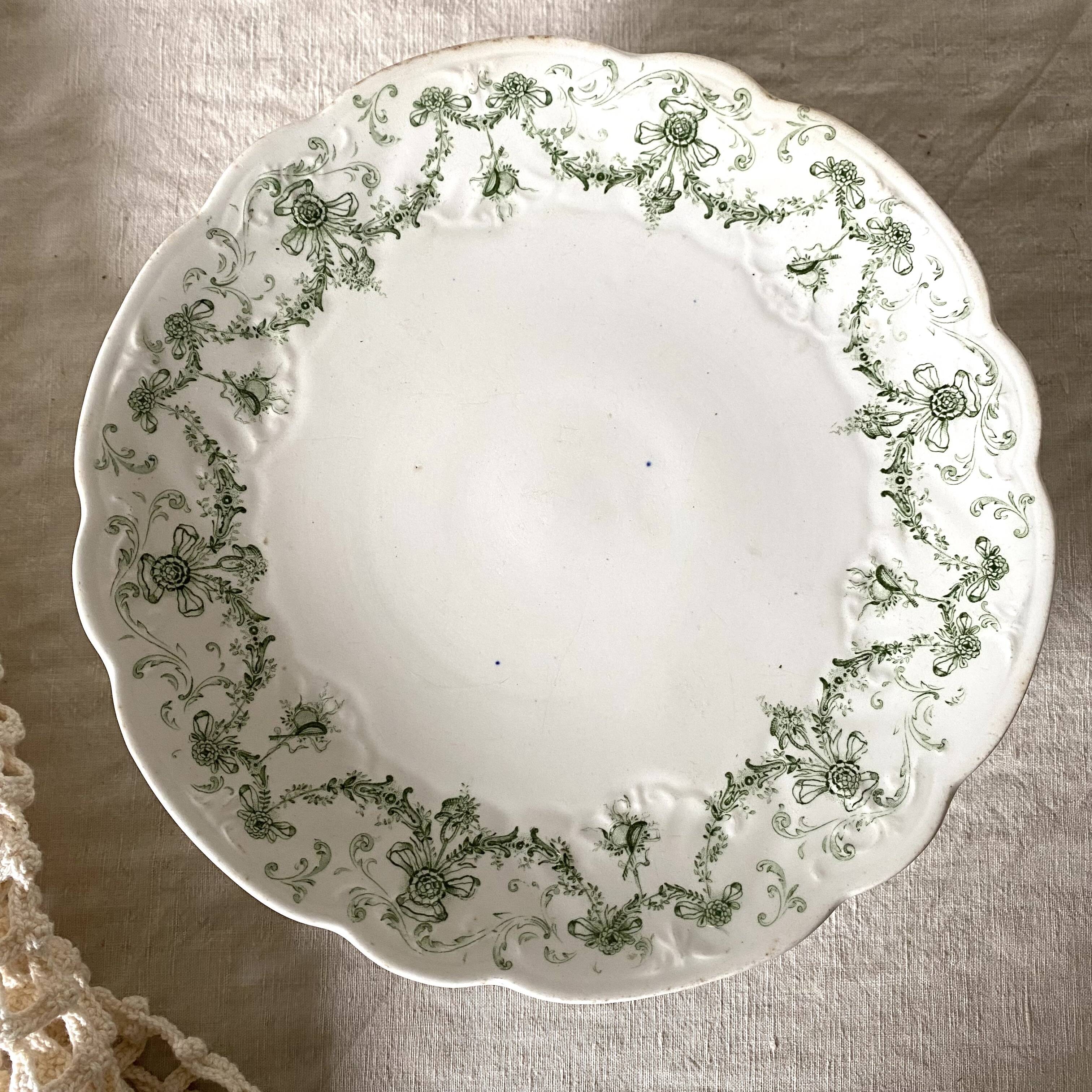 Standing dish, English porcelain compotier Ridgway