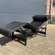 Originele Cassina Le Corbusier Lc4 Black on Black, Bijna als new!