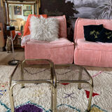 Duo of pull-out tables