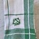 Set of 9 embroidered cotton napkins 60s