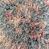 Moroccan peach and green carpet - 220 x 388 cm