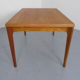 Extendable Teak Dining Table by Henning Kjærnulf for Velje Møbelfabrik, 1960s