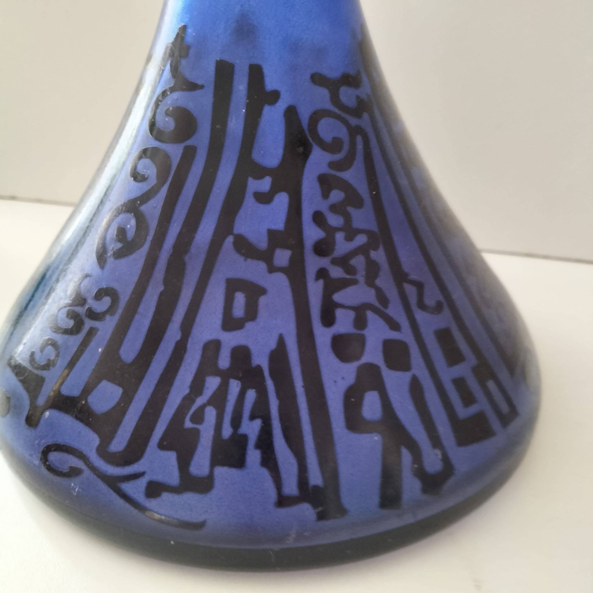 Blue vase