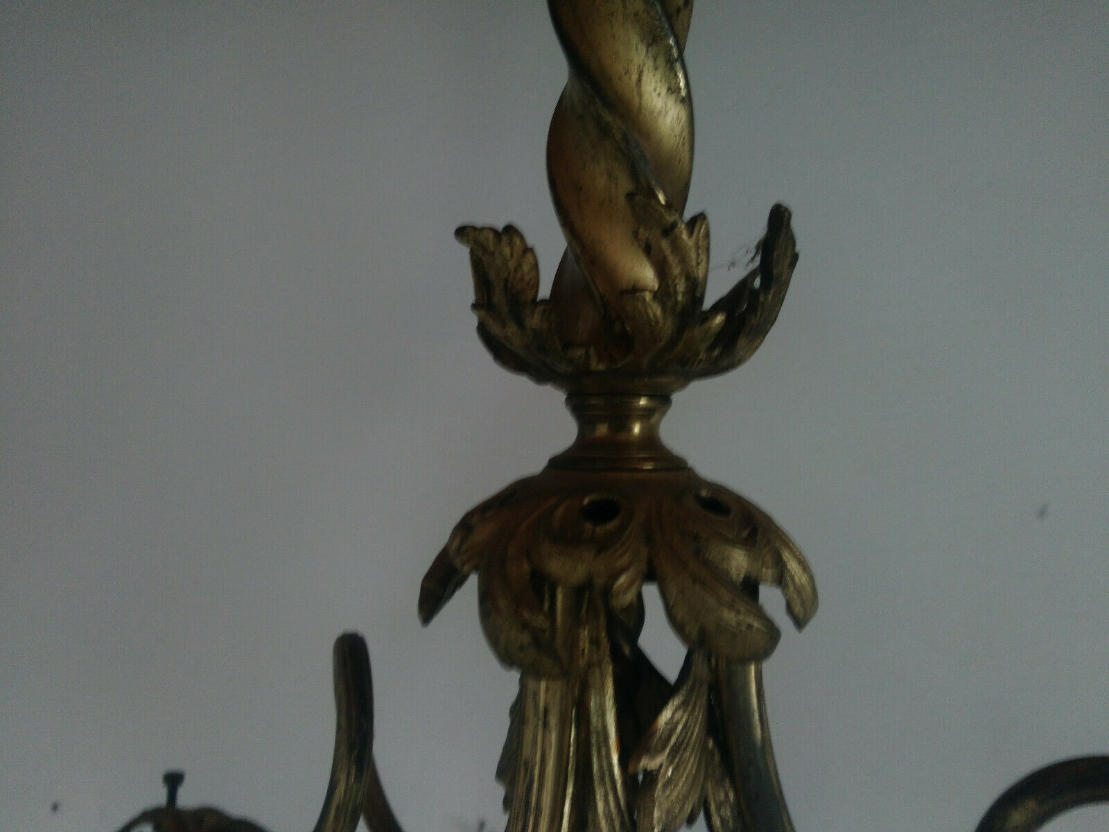 Bronze chandelier 1900