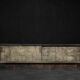 Industrial Vintage Mid-Century Scandinavian Brutalist Raw Poplar Sideboard, 1960s