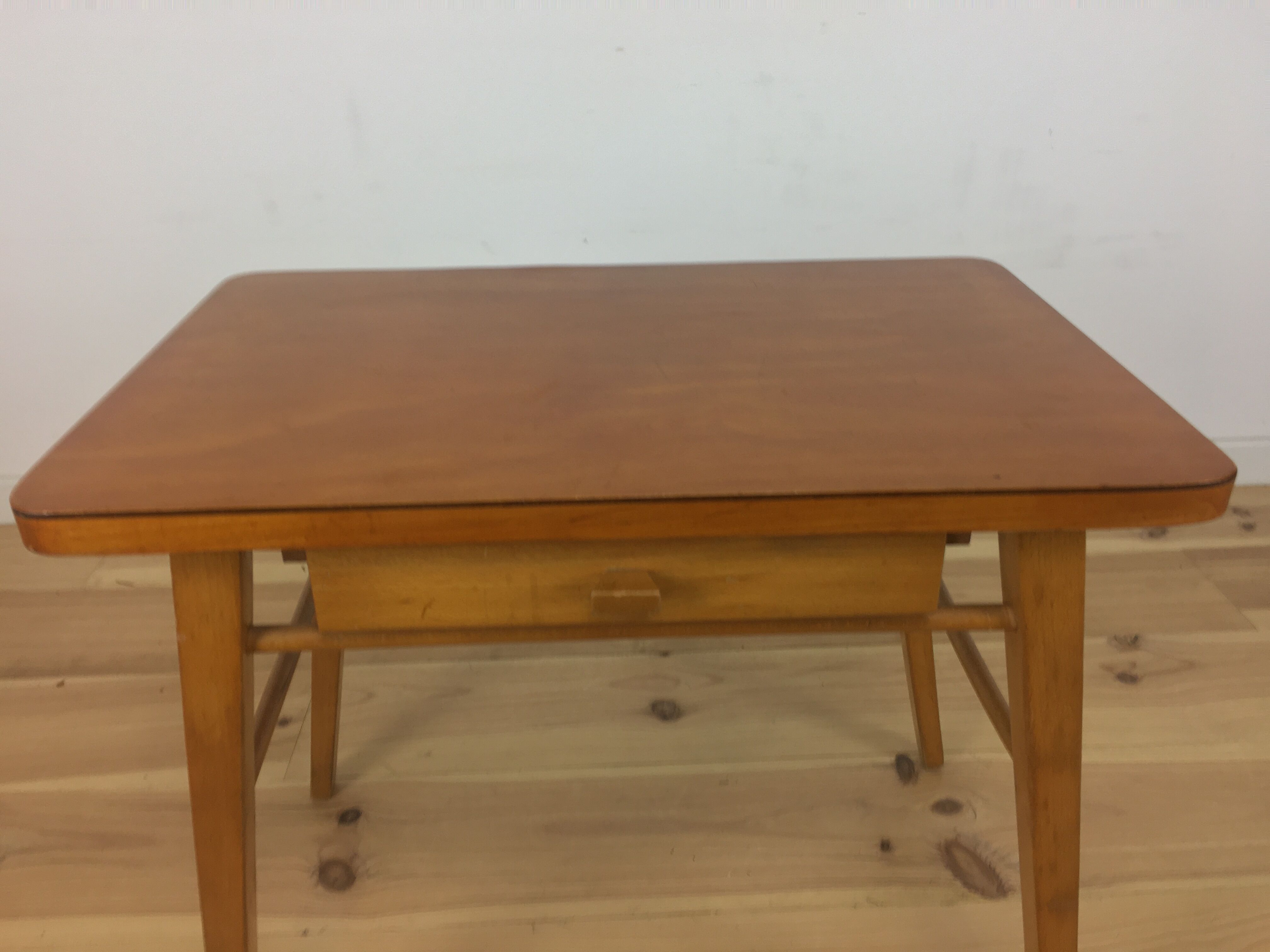 Baumann Children's desk 1950s, wooden