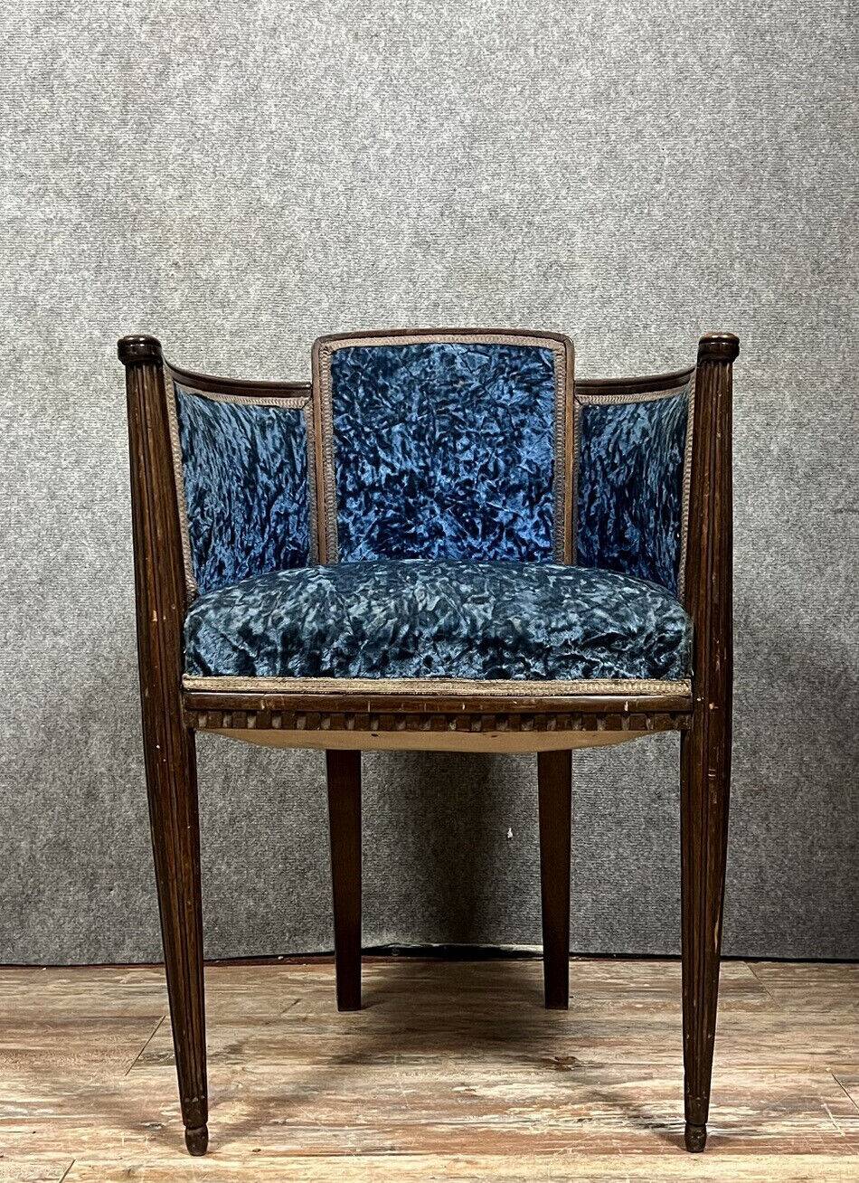 fauteuil de bureau époque Art Déco vers 1920
