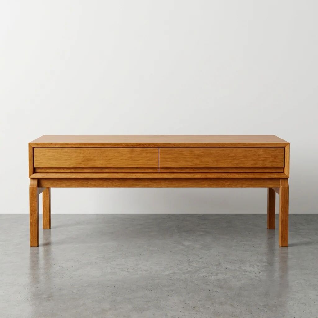Scandinavian teak TV unit by Marian Grabinski for IKEA, 1970s.
