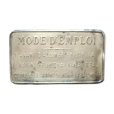 Brass plate