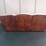 Old restored club sofa