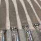 12 silver plated table knives, Christofle goldsmith, Marly model