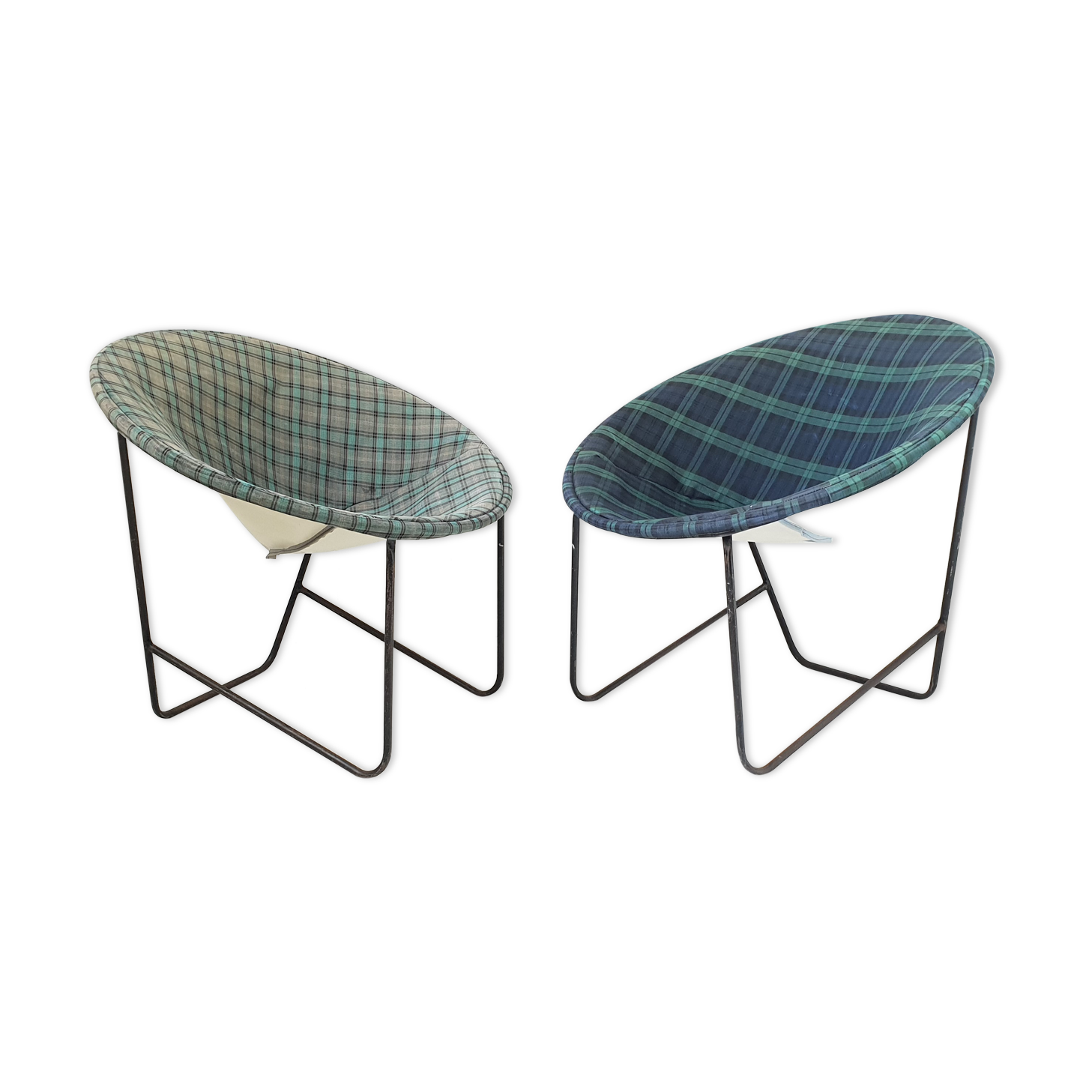 Pair of vintage armchairs 1950