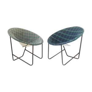 paire de fauteuils vintage - 1950