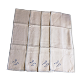Serviettes de table ancienne monogrammées