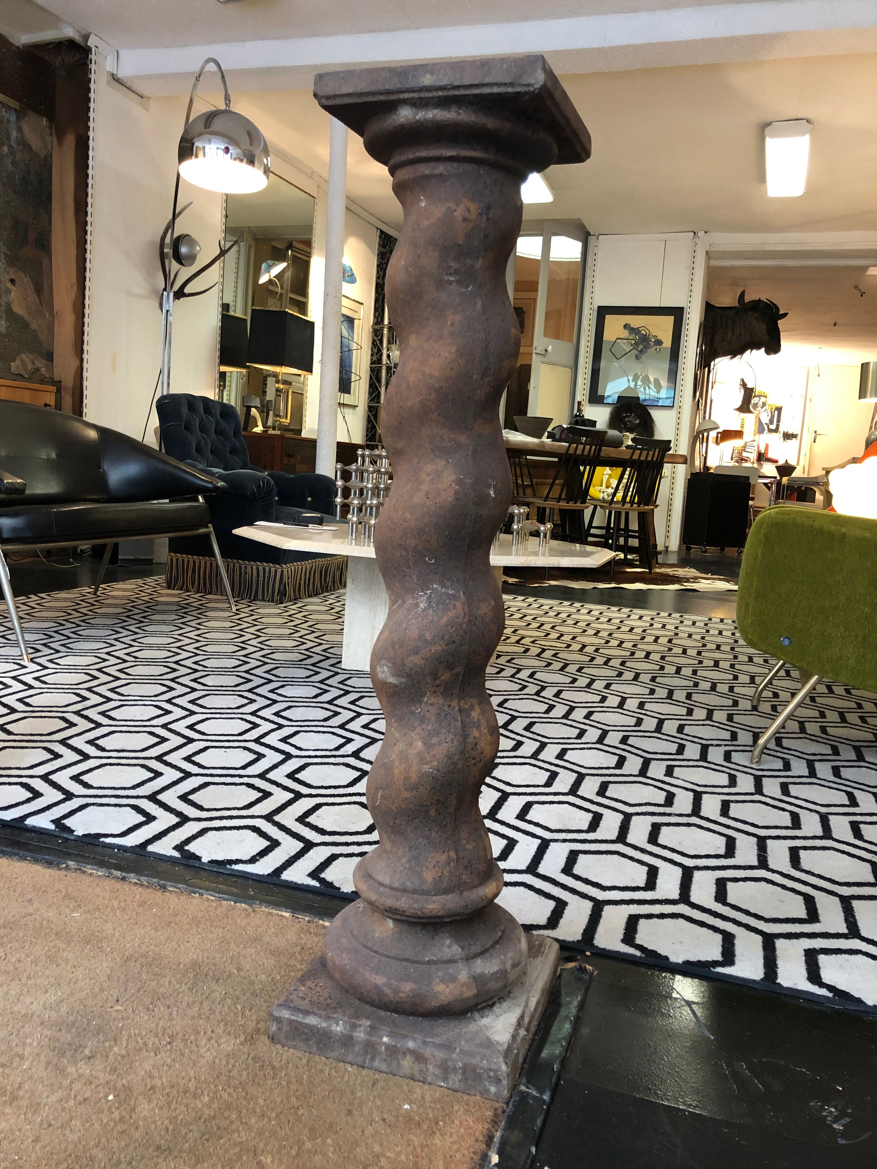 Cast iron column late 19th