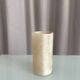 Small vintage cylindrical vase in onyx.