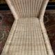 4 chaises en osier
