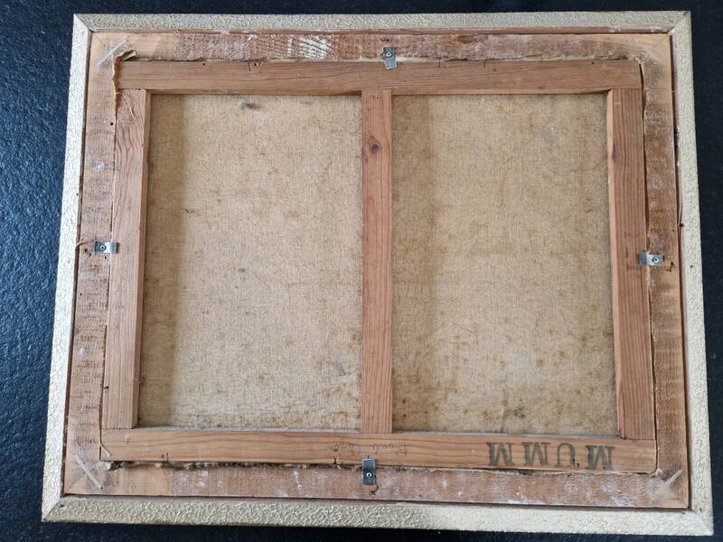 Elie Déchelle (1874-1937) - Oil on canvas - Landscape in Corsica - Signed