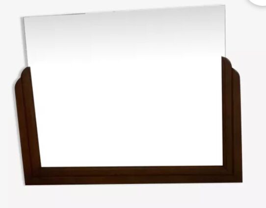 Art-deco mirror, 70x55 cm