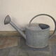 Old zinc watering can