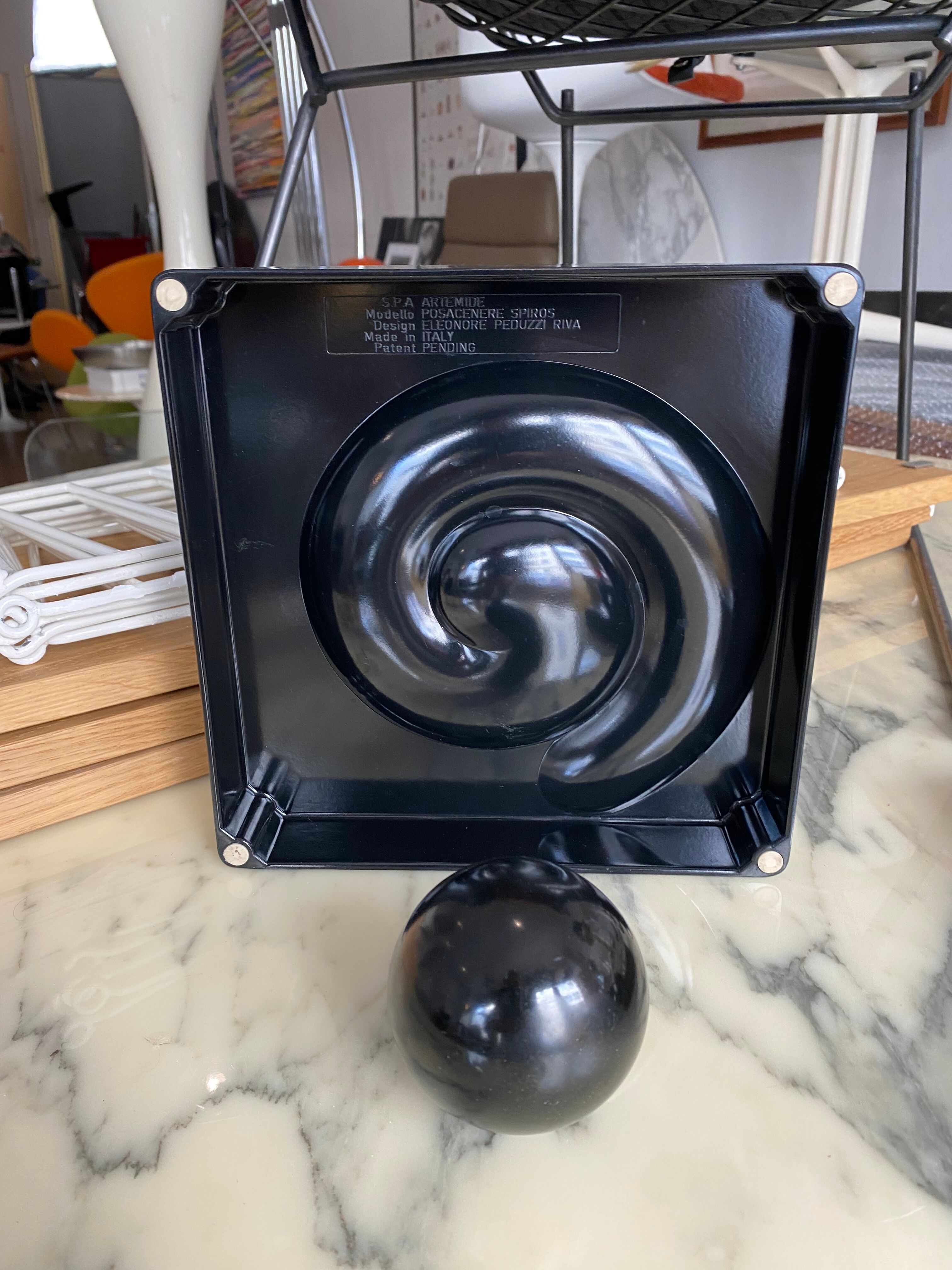 Spyros ashtray by Eleonore Peduzzi Riva for Artemide 1970