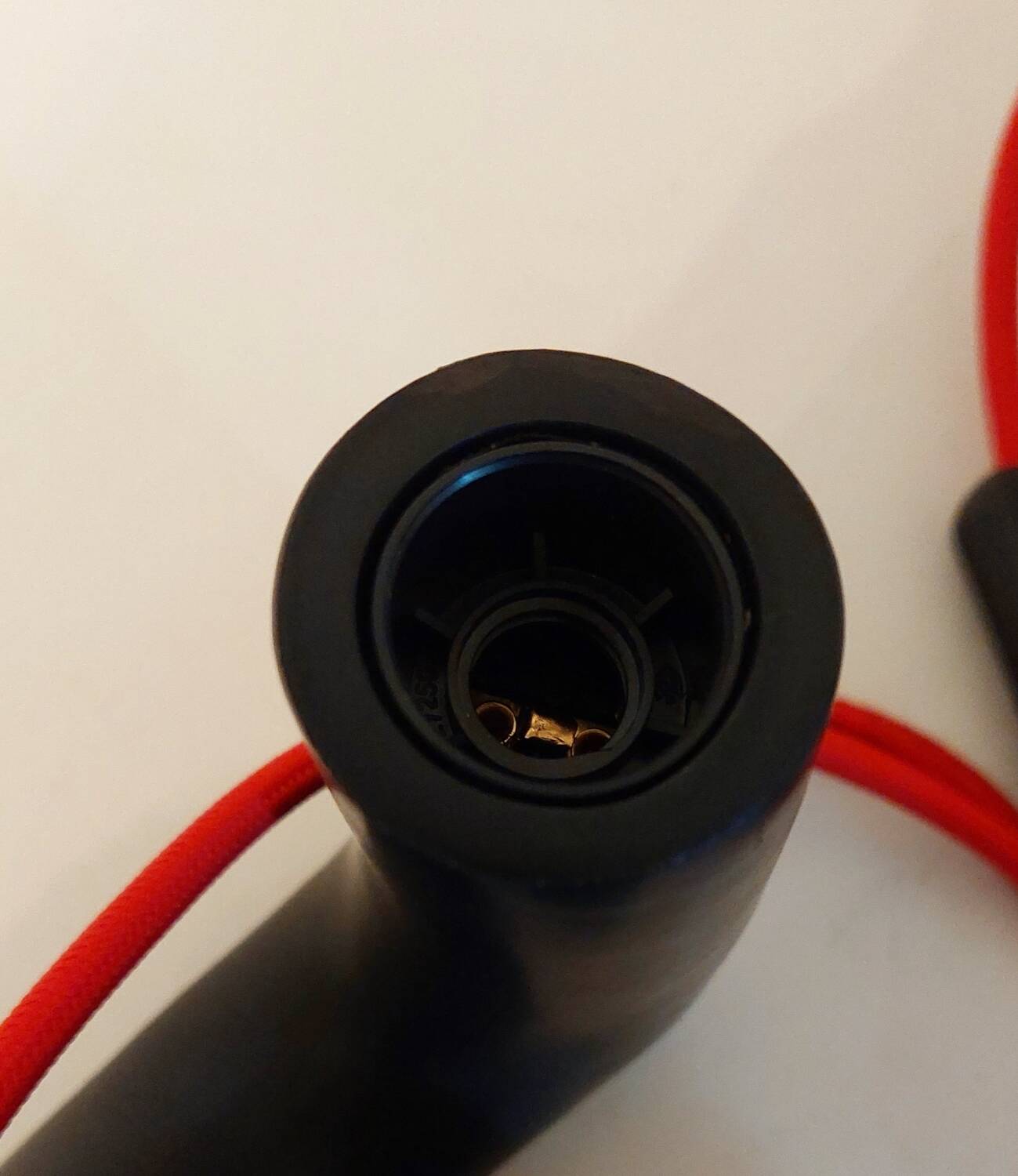 Pair of ceramic designer lamps