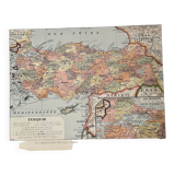 Map of Turkey - 1930