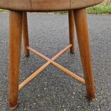 Set of 4 solid organic chairs