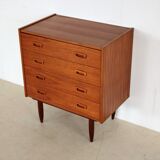 Vintage teak chest of drawers