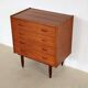 Commode en teck vintage