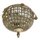 Crystal Beaded Flushmount 1980’s