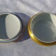 Limoges Porcelain Candy Oven Blue and Inlaid Gold - Diam 14cm