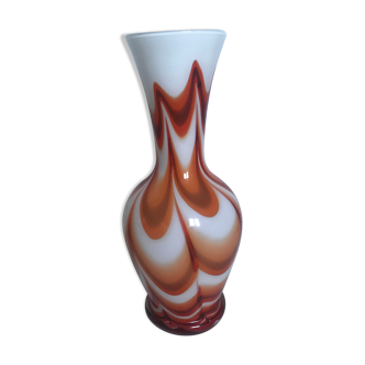 Opaline vase Murano 30 cm