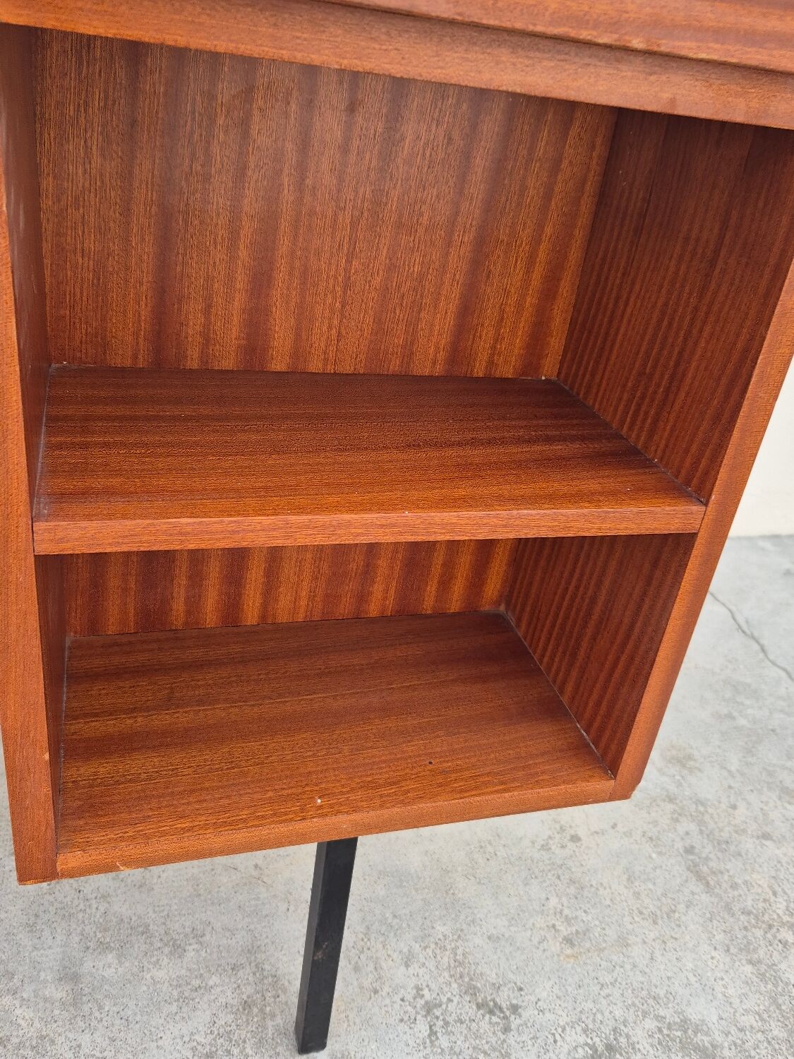 Vintage 1950s Scandinavian style modernist desk