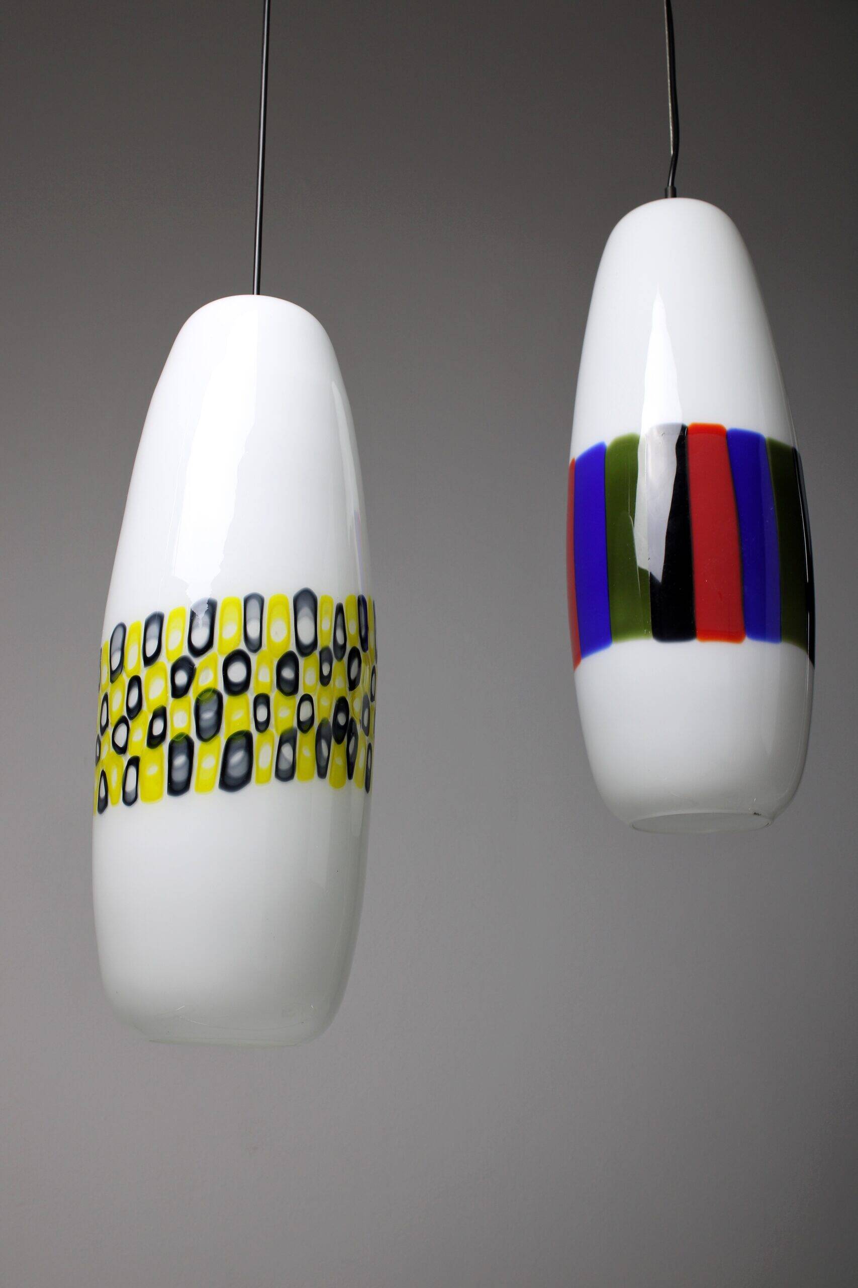 Suspensions L143 d'Alessandro Pianon pour Vistosi, années 1960