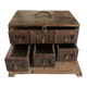 Indian wooden treasure box