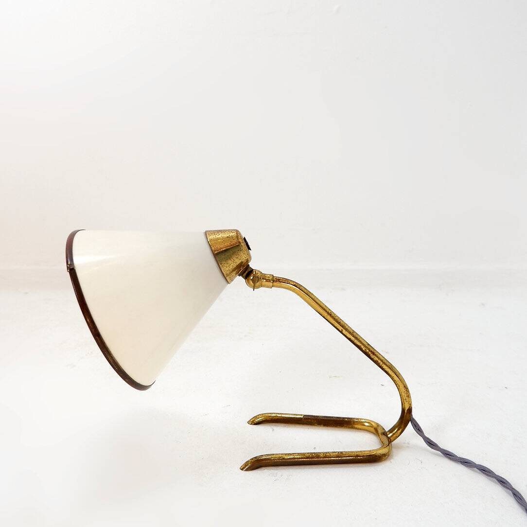 Brass lamp, 1950