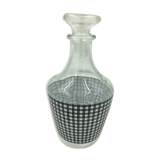 Carafe à liqueur en verre années 50