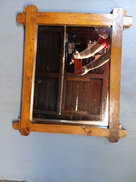 Brutalist mirror 1950