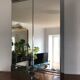 Medical cabinet bathroom all stainless steel and mirror