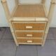 Bamboo and rattan shelf